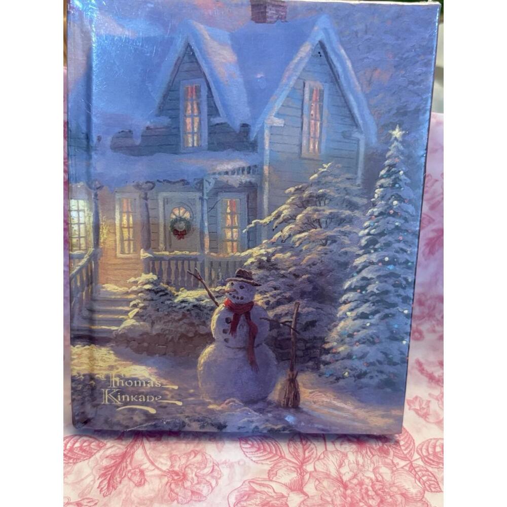 Thomas Kinkade "Blessings of Christmas" Keepsake Book Box – NEW - Picture 1 of 2